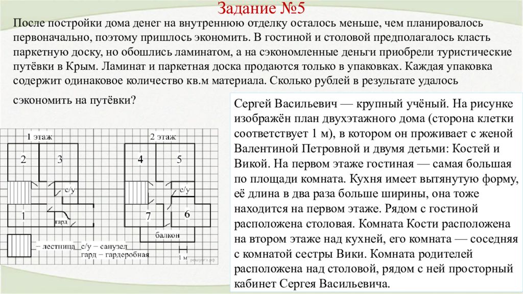 Огэ участок презентация