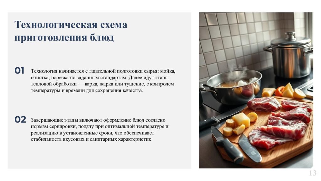 Организация процесса приготовления и приготовление горячих, жареных блюд из