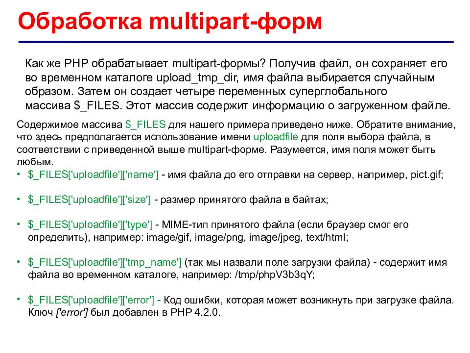 Практика html. Использование суперглобального массива $_requst. Примеры..