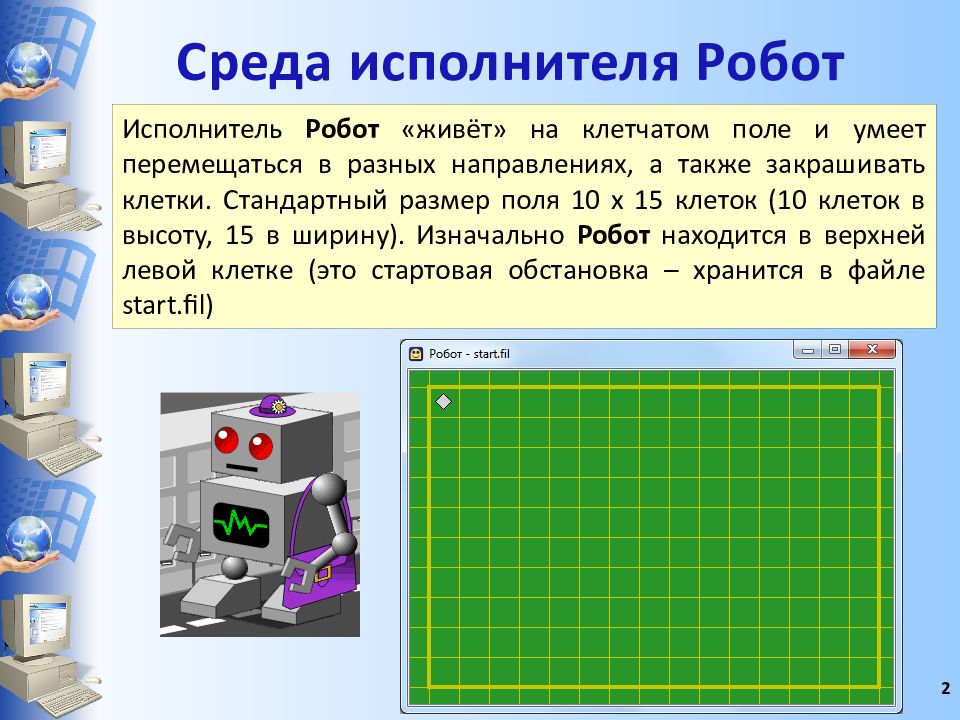 Роботы презентация по информатике