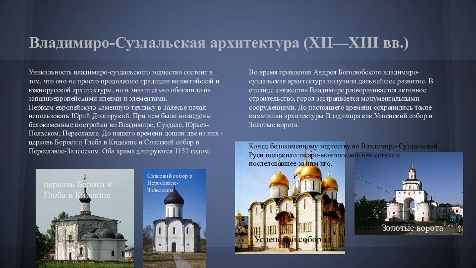 История архитектуры презентация