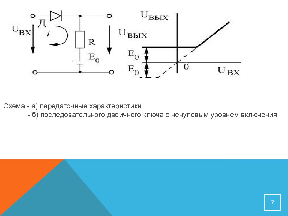 Диодные ключи схема