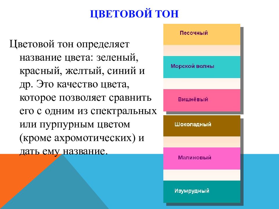 Качество цвета. Цветовой тон. Цвет качества. Цветовой тон это определение. Цветовой тон определяется названием.