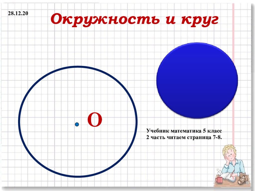 Окружности 5 класс самостоятельная