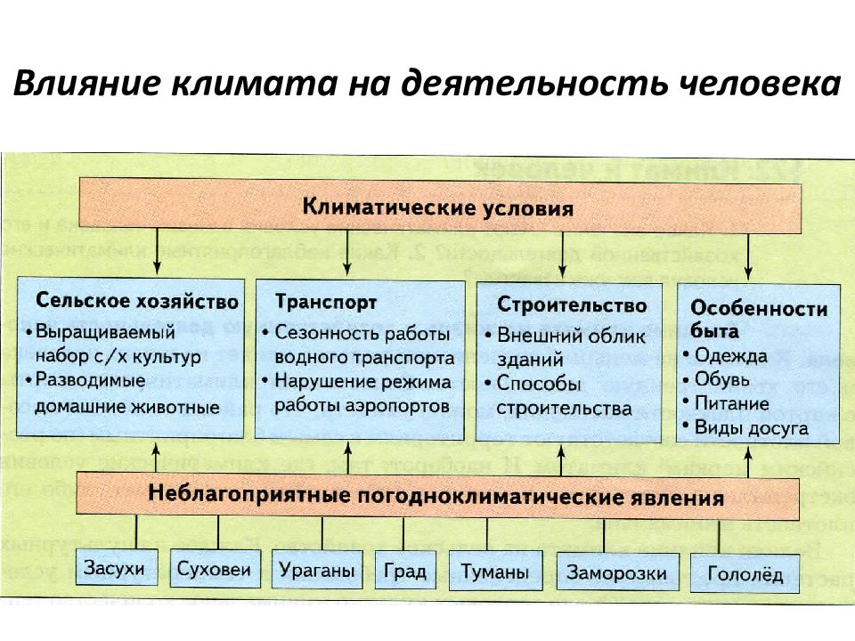 Проект климат и человек