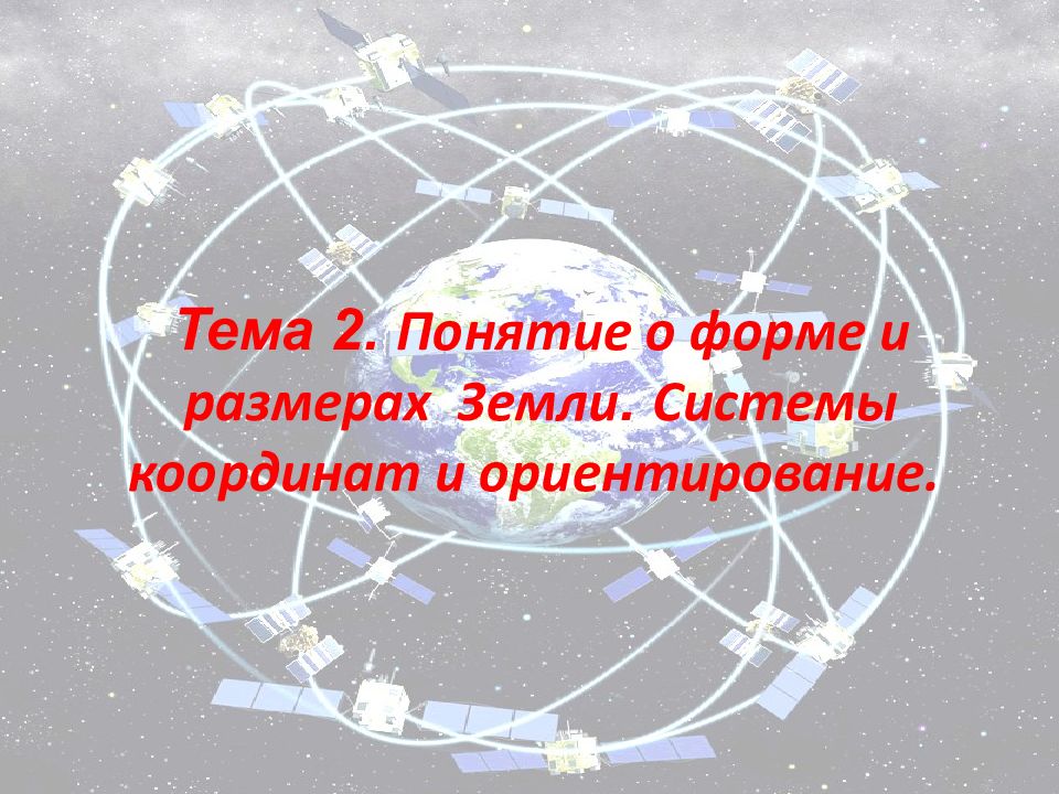 Понятие о форме и размерах земли. Актуальность темы понятие о формах и размерах земли.