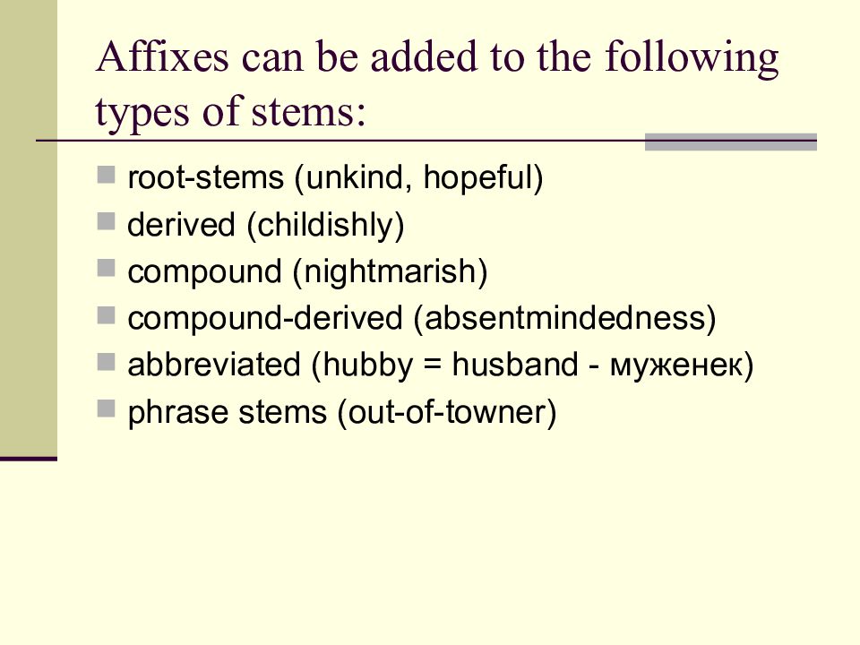 Derived words. Compound derivative. Derived Compound. Types of Stems. Compound derived Words.