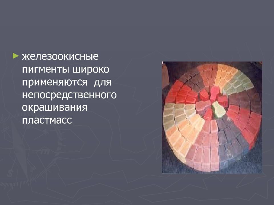 ПИГМЕНТЫ ПИГМЕНТЫ