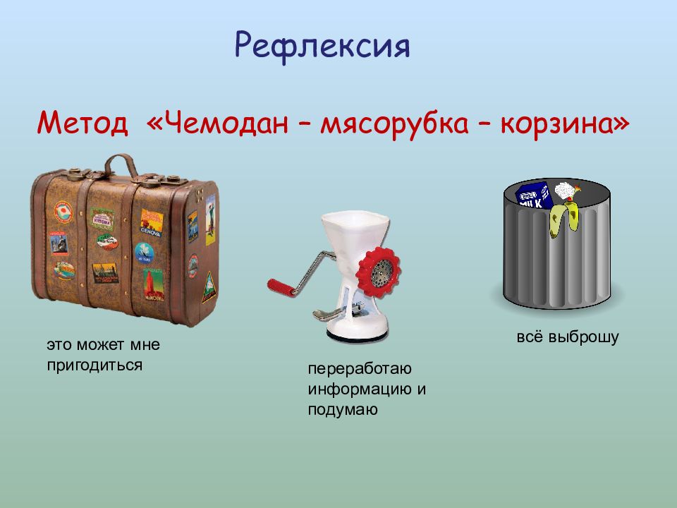 Картинка чемодан мясорубка корзина чемодан