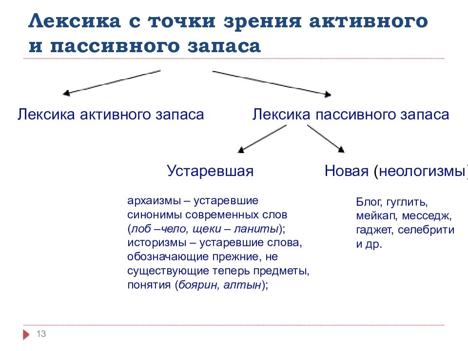 Лексика с точки зрения запаса. Лексика активного и пассивного запаса. Лексика с точки зрения активного и пассивного. Лексика русского языка с точки зрения активного и пассивного запаса. Лексика с точки зрения.