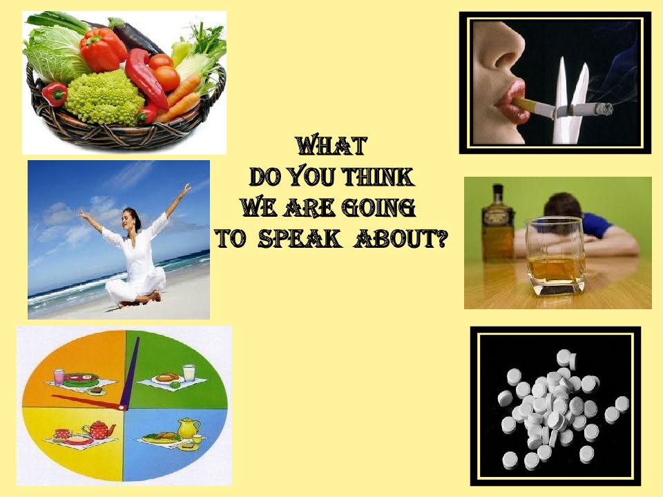 What do you think we are going to speak about ?