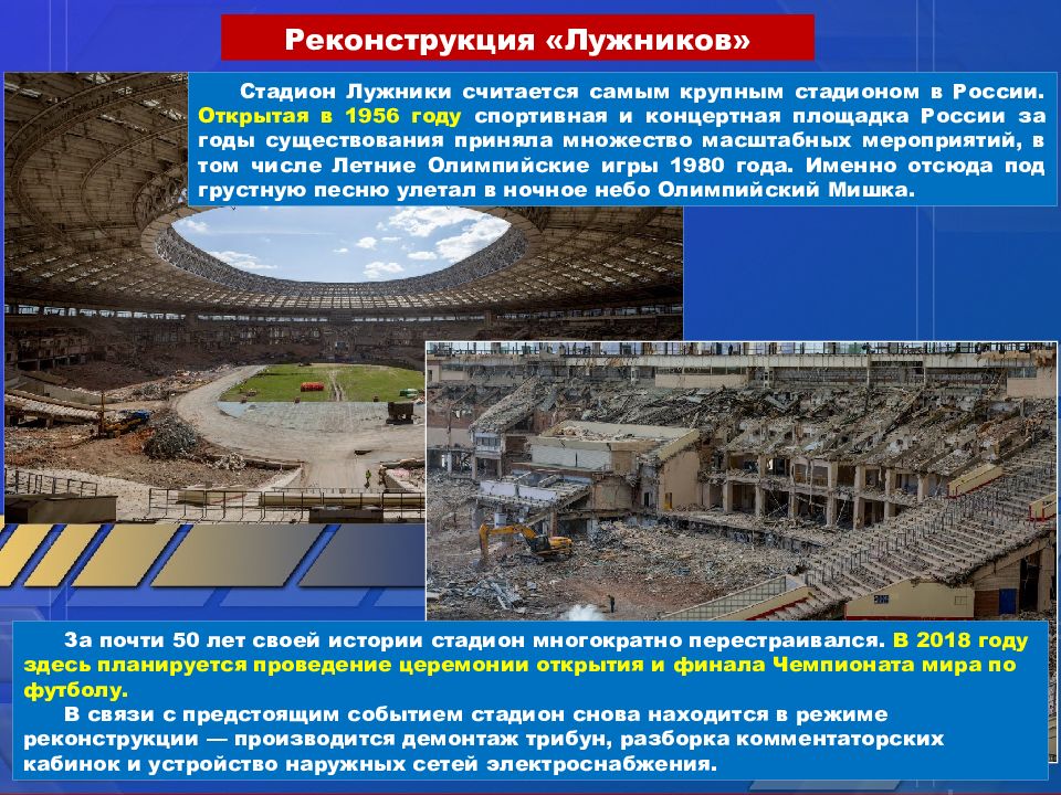 История спортивных сооружений. Спортивный комплекс Лужники презентация. Стадион лужникпрезентация. Москва Лужники презентация. Олимпийский комплекс Лужники 2 класс
