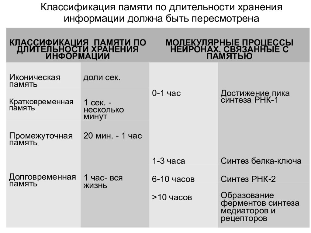 Классификация памяти. Классификация видов памяти по длительности хранения информации. Вид памяти по длительности хранения информации физиология. Виды памяти по продолжительности. Виды памяти по длительности хранения информации в психологии.