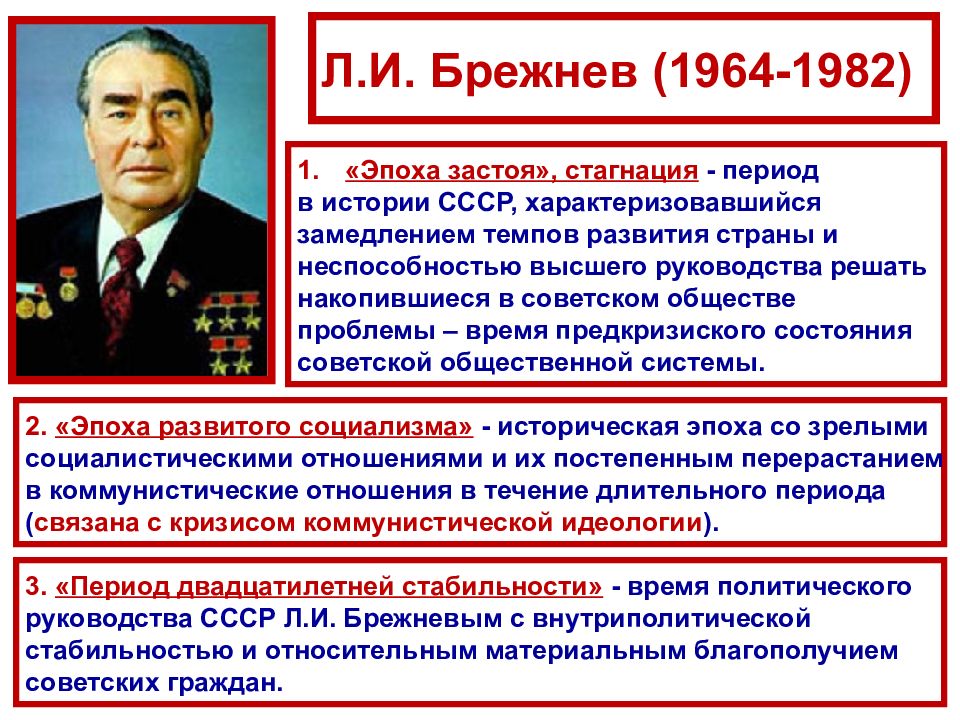 Экономические проблемы 1965 1985 годов план