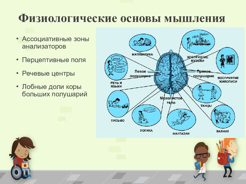 Физиологические основы мышления презентация