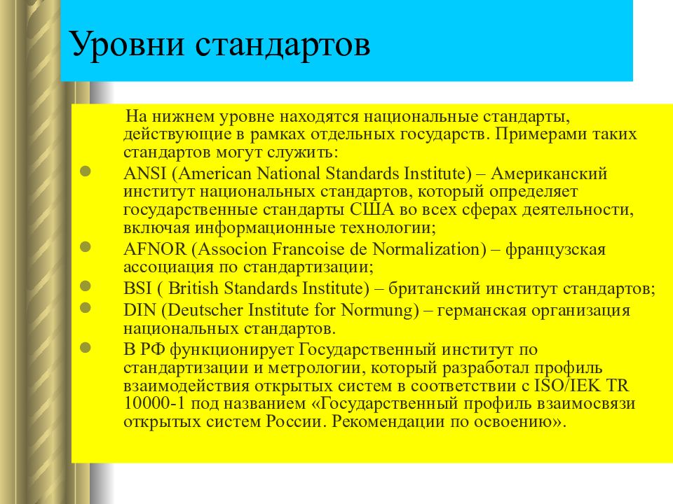 Стандарта действую. Уровни стандартов. Национальный стандарт США. На уровне государства，пример. Национальные государства примеры деятельности.