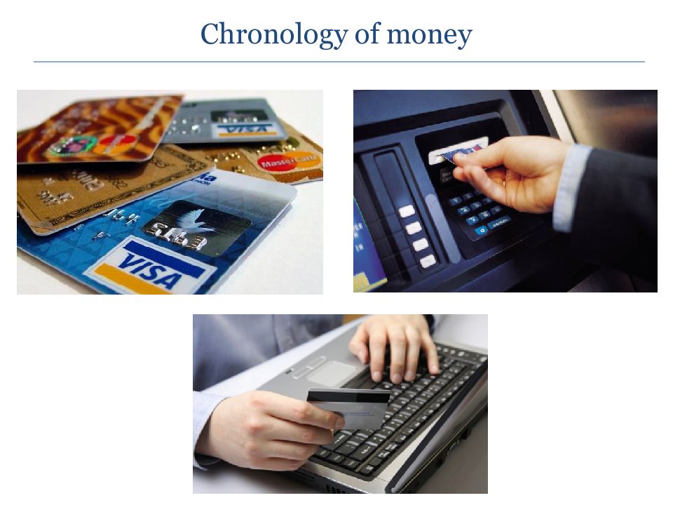 Chronology of money