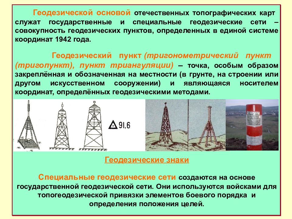 Карта это в геодезии это