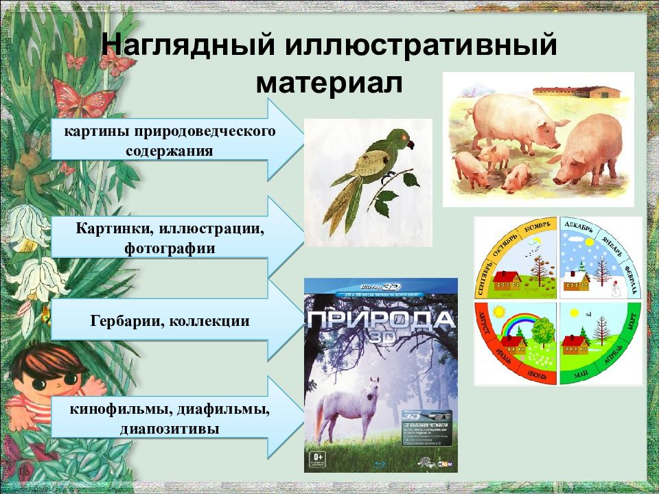 Какие виды картин используют для ознакомления детей дошкольного возраста с природой