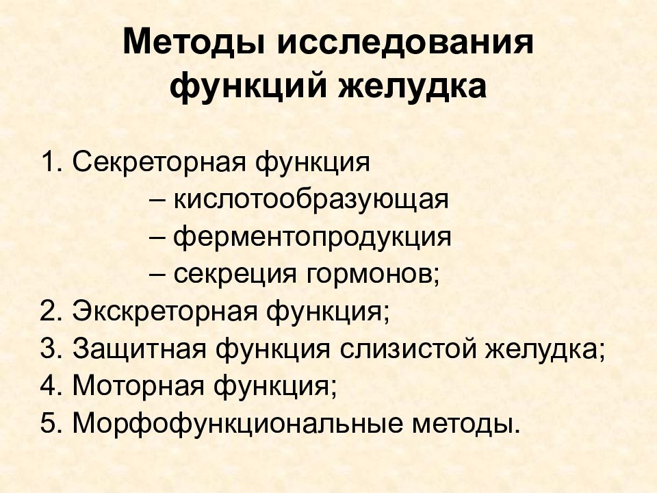 Метод исследования функции