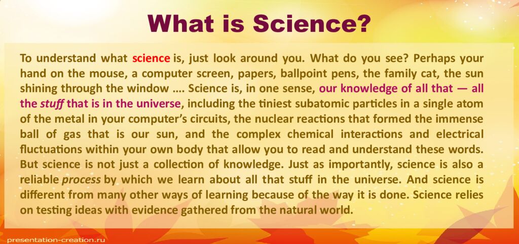 What is Science?