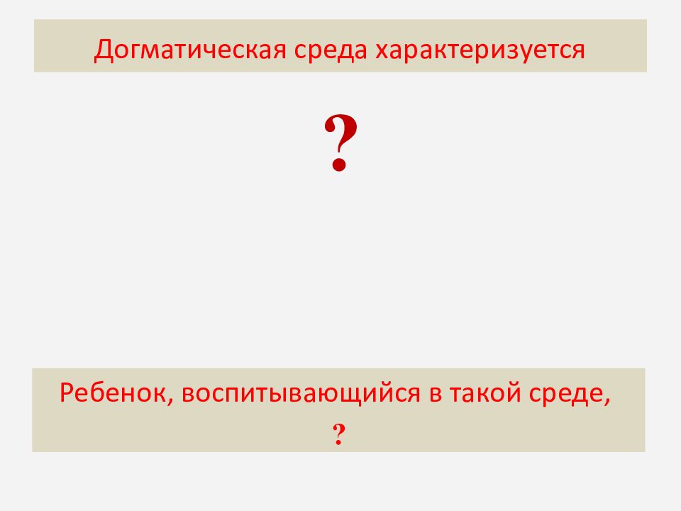 4 6 5 характеризуются. Догматическая среда. Идейная среда. Идейная среда пример. Догматическая среда картинки.