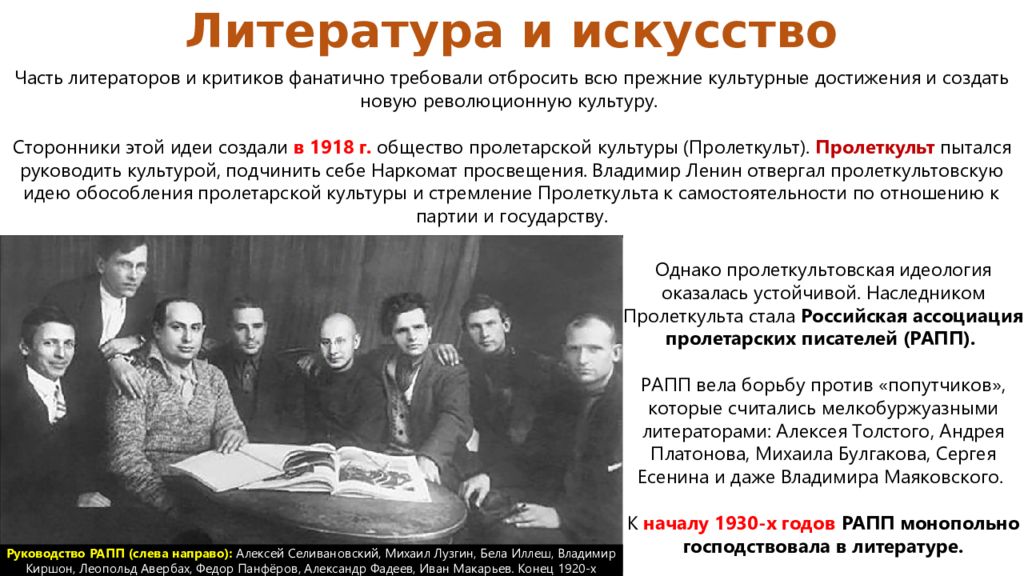 Музыка 1920 1930 годов в ссср презентация