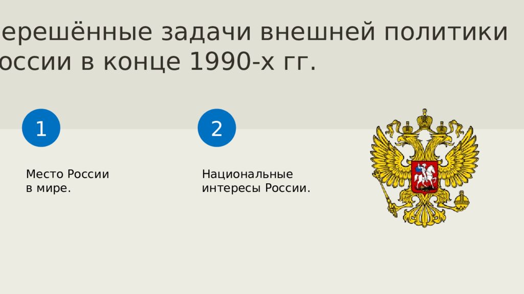 Геополитическое положение и внешняя политика в 1990 презентация