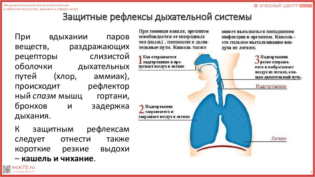 Дыхание участилось