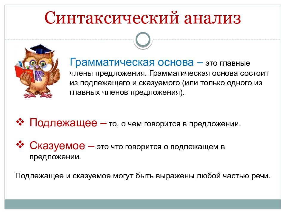 Грамматическая основа это. Синтаксический анализ. Синтаксический анализ ОГЭ. Синтаксис анализ. Синтаксический анализ этт.