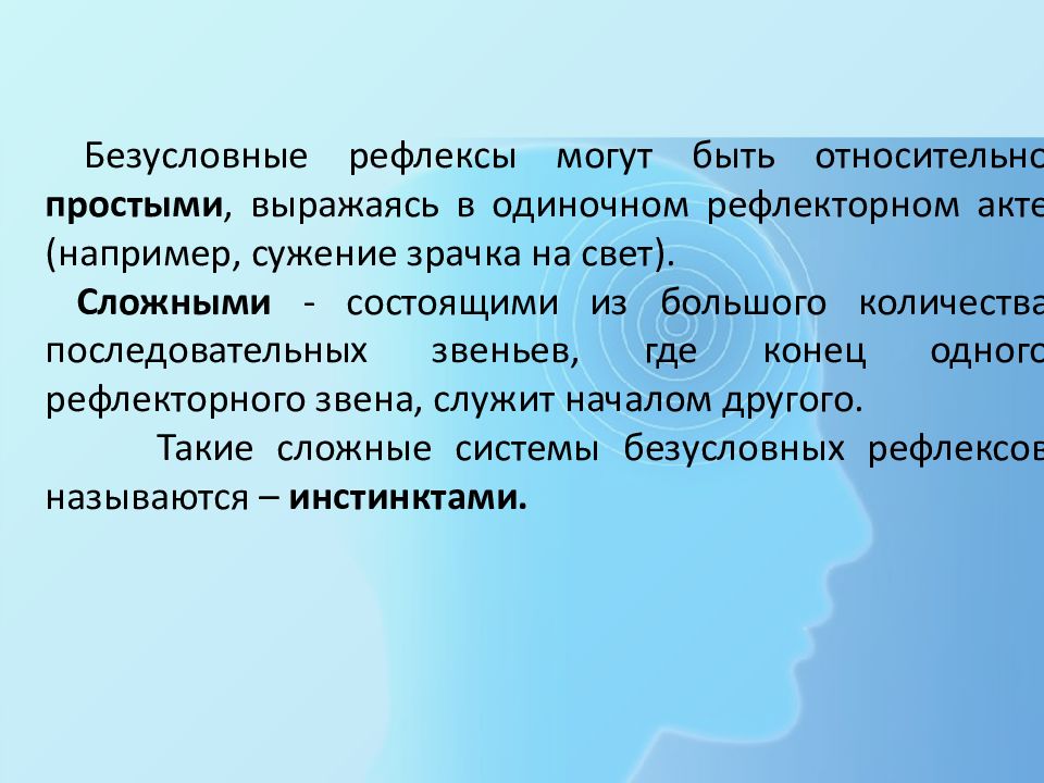 Высшая нервная деятельность физиология презентация