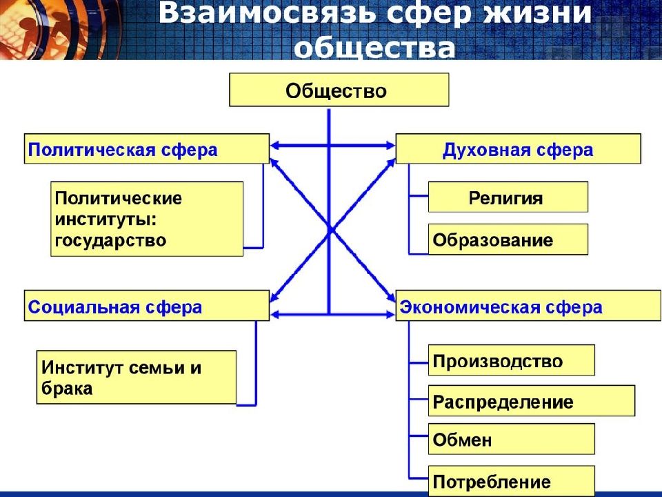 Схема философия общества