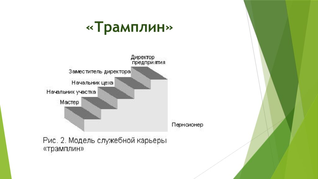 Презентация типы карьеры