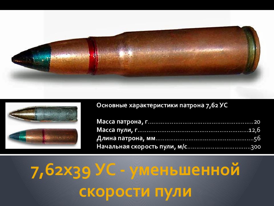 Скорость пули 7. Патроны ус 7.62х39. 7.62X39 ус. 7 62 39 Ус патрон. Патрон 7.62 ус.