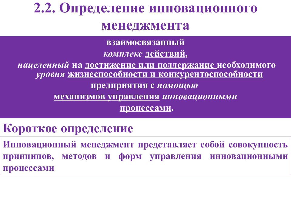 Короткое определение. Инновационный менеджмент определение. Управление инновациями это определение. Инновационный менеджмент представляет собой. Инновационный менеджмент нацелен на.