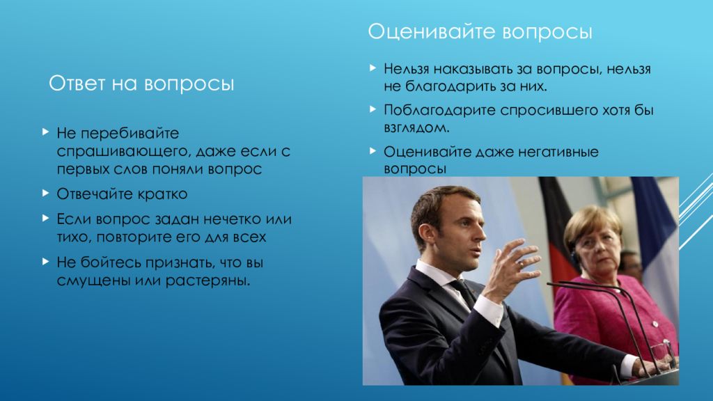 Оценивающий вопрос. Техники ответов на вопросы. Ответь кратко на вопросы. Негативные вопросы.