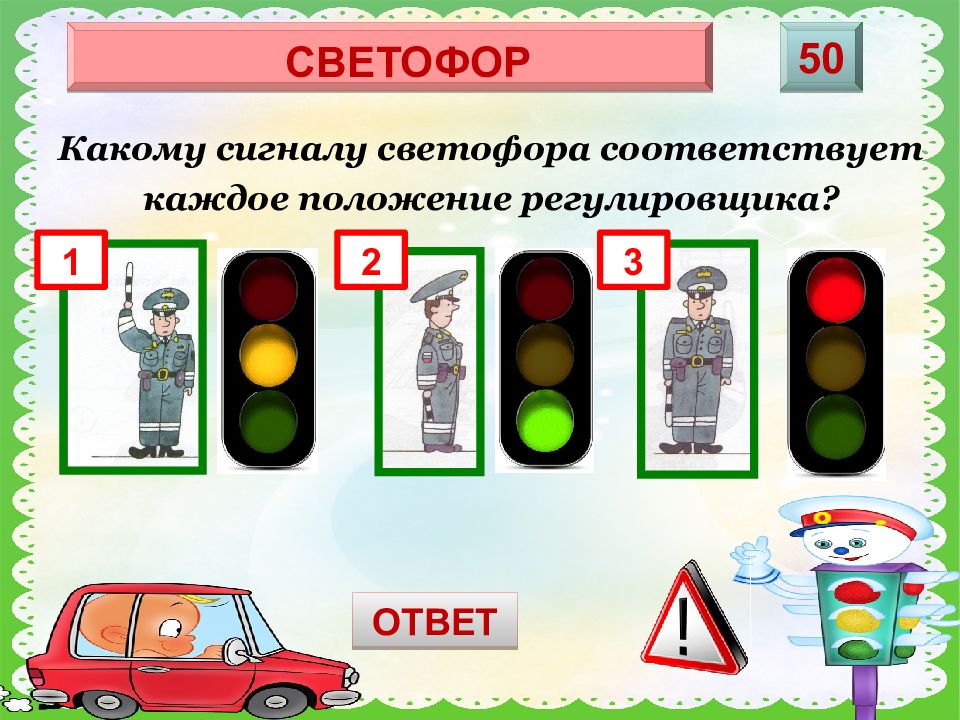 Пдд игра для детей презентация