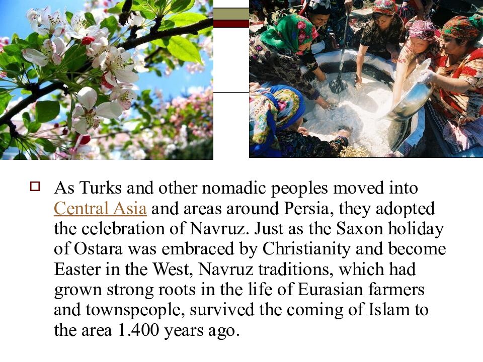 Navruz - A Celebration of Life Public holiday in Uzbekistan