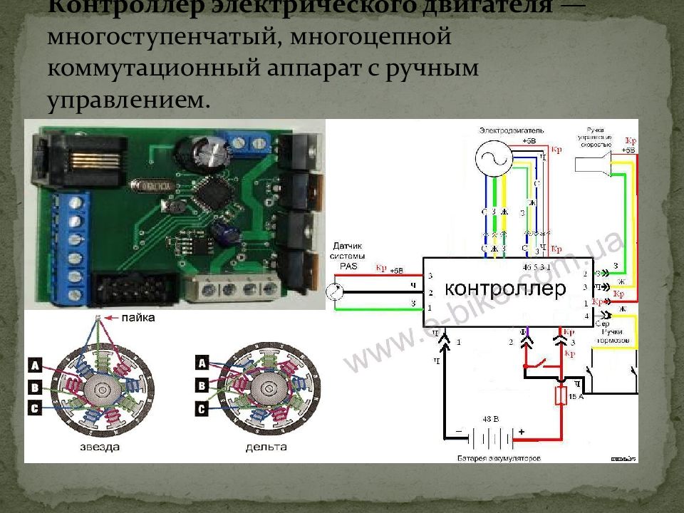 Управляющее электронное устройство