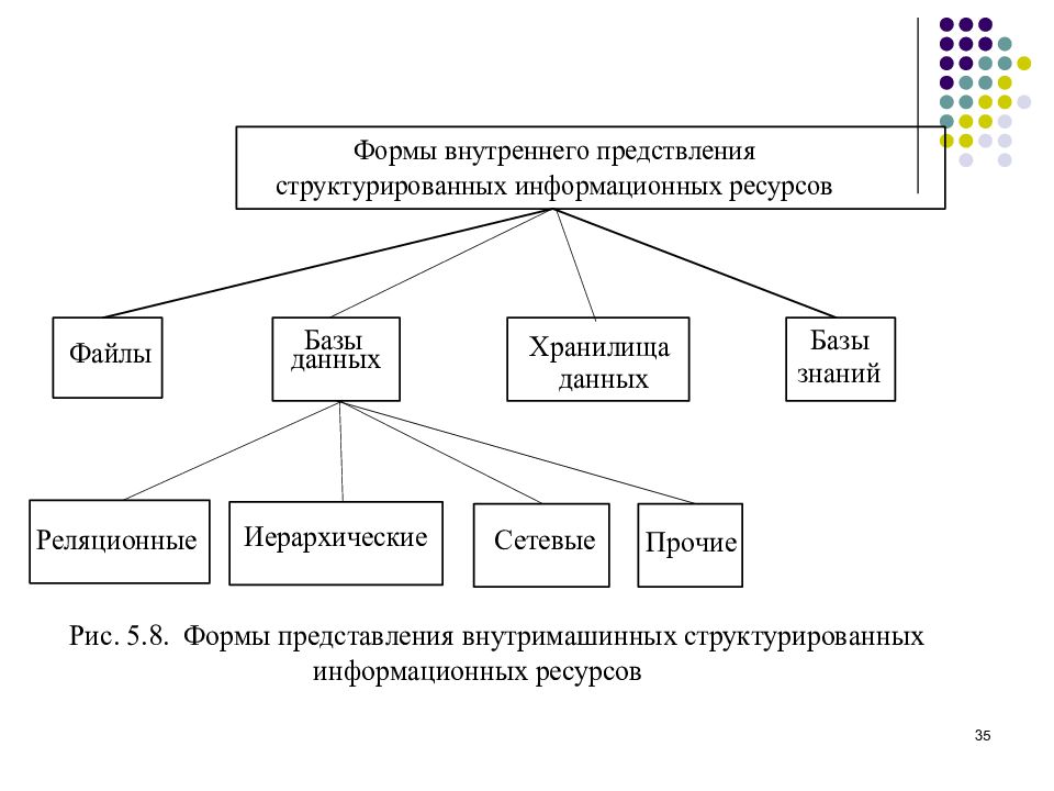 Ресурсы информационного обеспечения