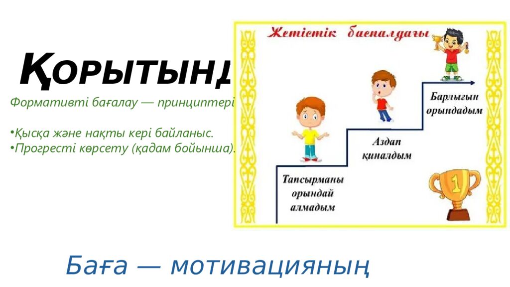 Қ ОРЫТЫНДЫ