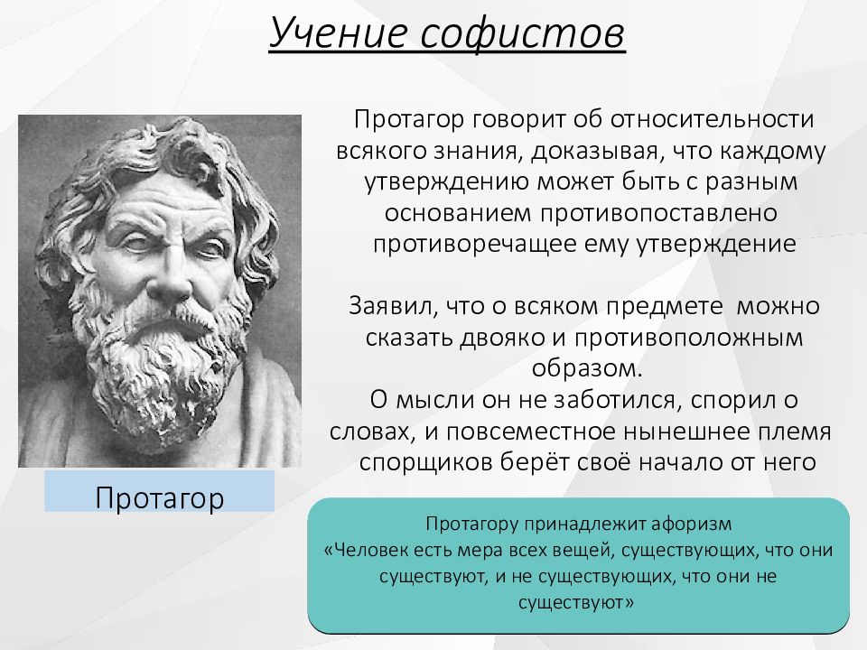 Учение о судьбе. Софистика Протагор. Древнегреческий Софист Протагор. Учение софистов. Философское учение софистов.