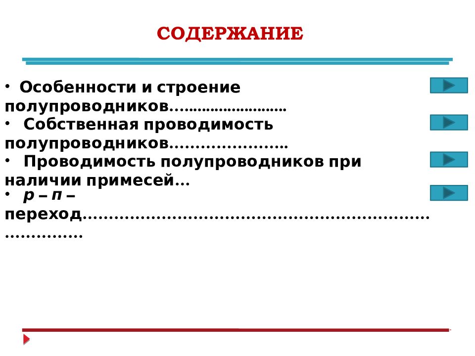 Собственная проводимость полупроводников презентация