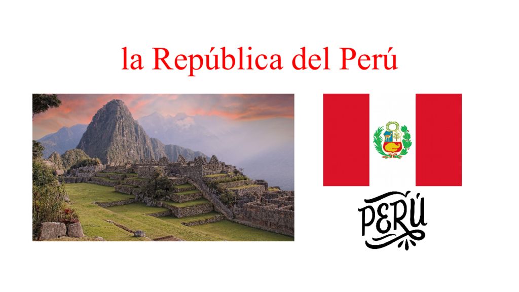 la República del Perú