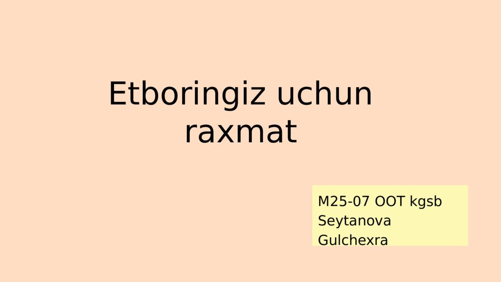GO‘SHT KONSERVALARI SIFATI Meat is m ore than food—it’s craftsmanship