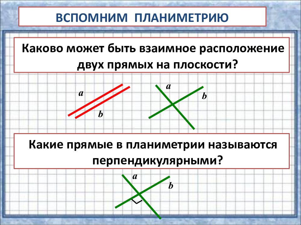 Расположение двух