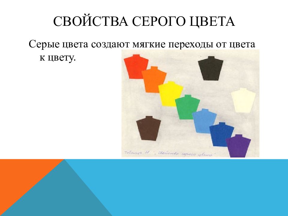 Свойства серого цвета. Кто создал цвета. Картинки на тему цвет создание формы. Резкий переход мягкий и средний цветов в рисунке.