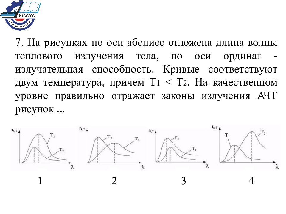 На рисунке показаны кривые зависимости. На рисунке по оси абсцисс отложена длина волны теплового излучения. Длина волны теплового излучения абсолютно черного тела. Рисунок длина тепловой волны. Длина откладывается по оси ох?.