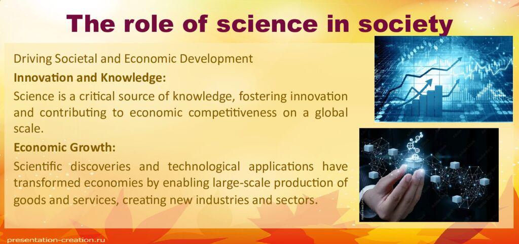 The role of science in society