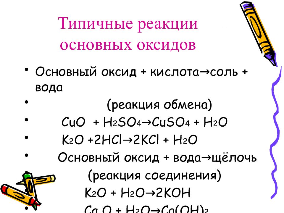 Презентация оксиды классификация свойства